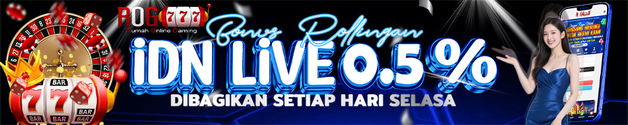 Bonus Rollingan Casino IDN 0,5%